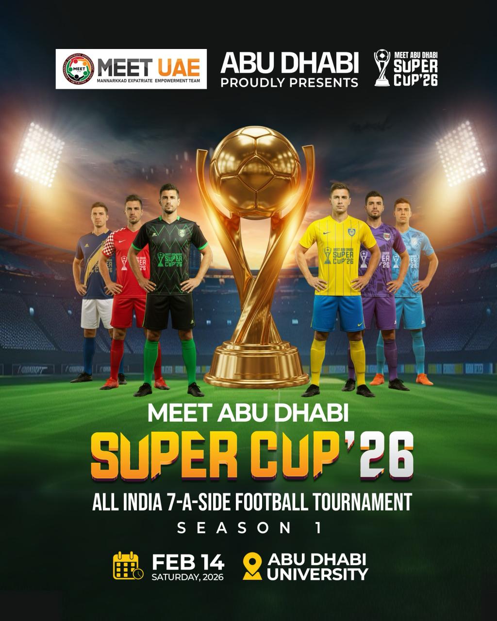 meet abu dhabi football tournament